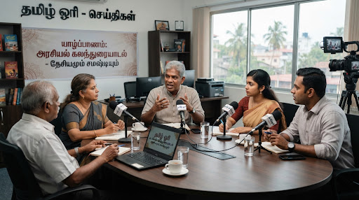 Editorial discussion round table in Jaffna on Tamil national politics