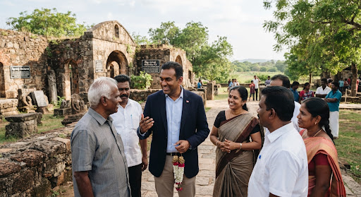 Canadian Tamil Minister Gary Anandasangaree at Reachcha